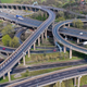 UK freeways crisscross over each other.